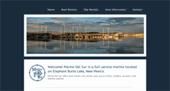 Desktop Screenshot of marinadelsur.info